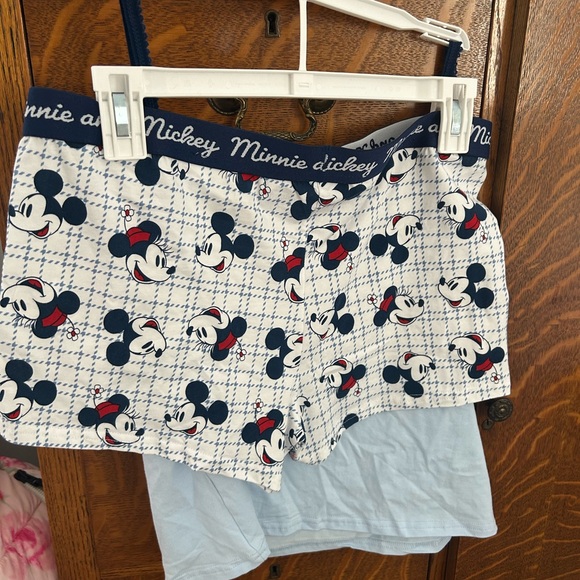 Disney Women's Mickey and Minnie Pajama Set underwear XL NWT - Picture 3 of 7